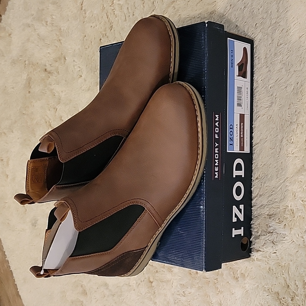 Izod memory foam Lucas slip on boot